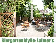 Laimer's Wirtshaus – Biergarten – Bar  im Münchner Westen - idyllisch mit Kino (Foto: Martin Schmitz)